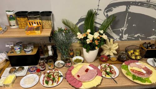 Jídlo v penzionu nebo okolí