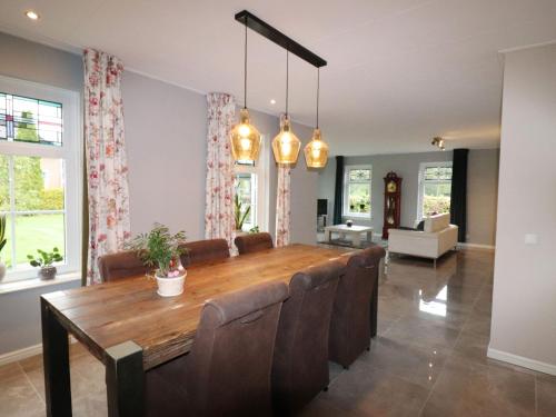Ruang duduk di Apartment in Kornhorn near Curringherveld