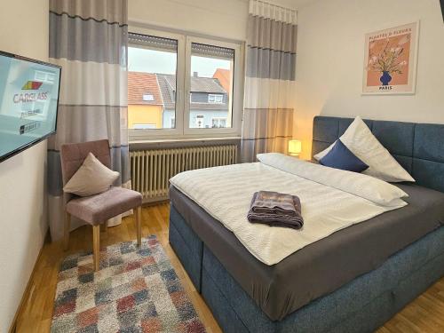 Postel nebo postele na pokoji v ubytování Hotel Maurer