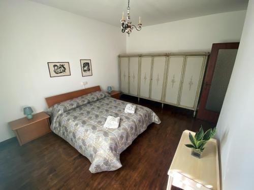 Postel nebo postele na pokoji v ubytování Flat Seriate