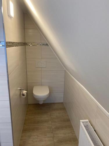 Ένα μπάνιο στο Ferienhaus Damian
