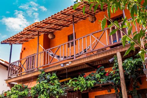 Μπαλκόνι ή βεράντα στο Pousada Recanto da Villa