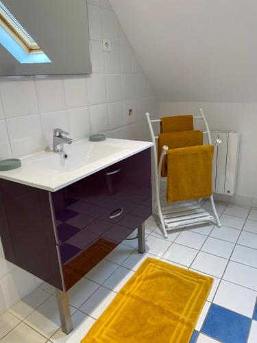 Kupatilo u objektu Chambre de la Varandaine