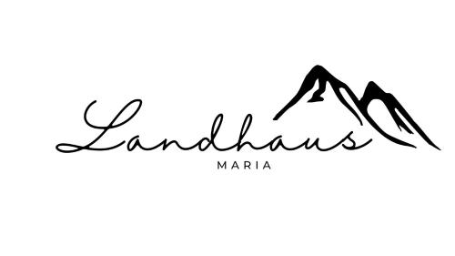 ヒパッハにあるLandhaus Mariaの山のスキー場のロゴ