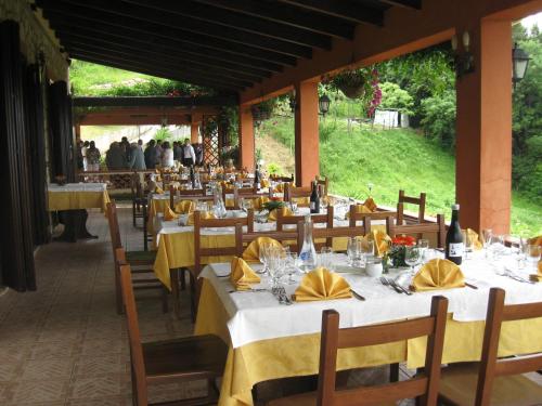 A restaurant or other place to eat at Azienda Agrituristica Salella