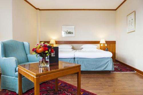 Postel nebo postele na pokoji v ubytování Hotel Bishops Arms Malmö