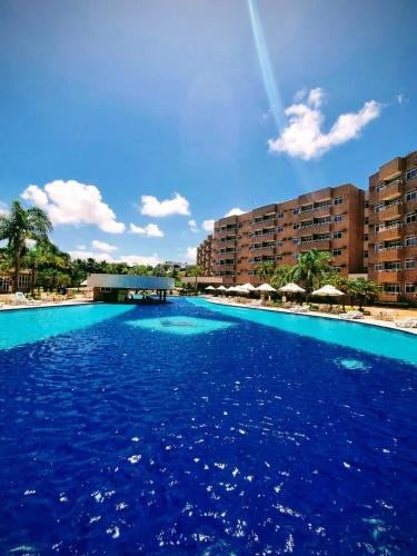 Πισίνα στο ή κοντά στο Gran Lençóis Flat Residence