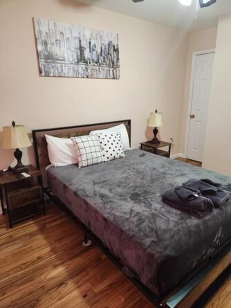 Ένα ή περισσότερα κρεβάτια σε δωμάτιο στο Hotel Blu NY LLC