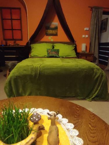 Łóżko lub łóżka w pokoju w obiekcie Pension Relax