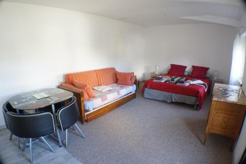 Posezení v ubytování Le Rouet