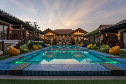 Bazén v ubytování Highland Bali Villas, Resort and Spa nebo v jeho okolí