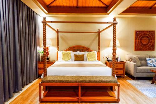 Postel nebo postele na pokoji v ubytování Highland Bali Villas, Resort and Spa