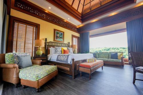 Postel nebo postele na pokoji v ubytování Highland Bali Villas, Resort and Spa