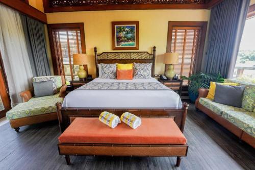 Postel nebo postele na pokoji v ubytování Highland Bali Villas, Resort and Spa
