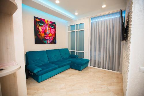 Ruang duduk di Luxury Apartment