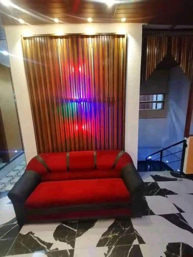 Ruang duduk di Gangana Resort Inn