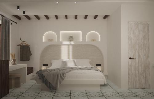 Una cama o camas en una habitación de Chez Sophie