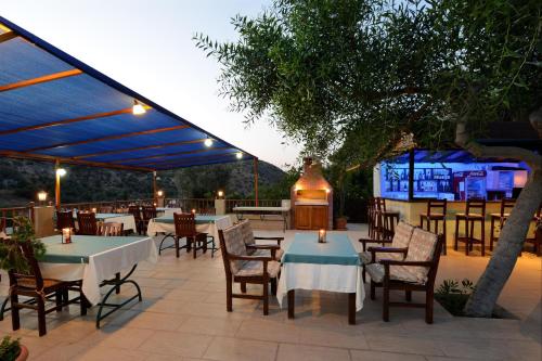 Patara Delfin Hotelにあるレストランまたは飲食店