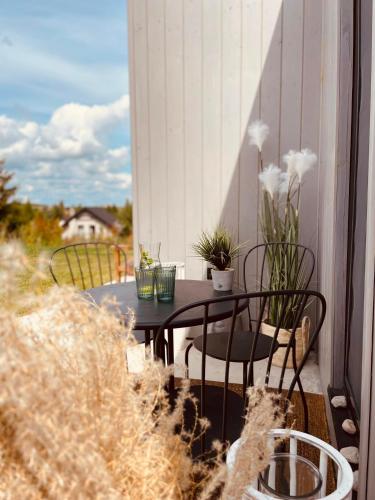 Balkón nebo terasa v ubytování Sun Liski Mazury, Stare Juchy, Ełk