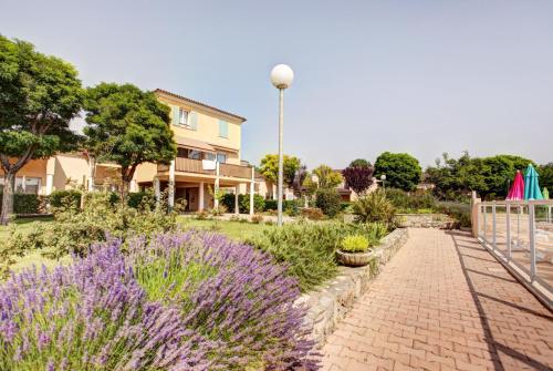 Zahrada ubytování Le Champ d'Eysson Aparthotel