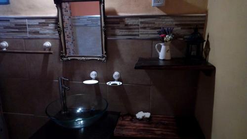 Bilik mandi di Cabaña Maria y Oscar