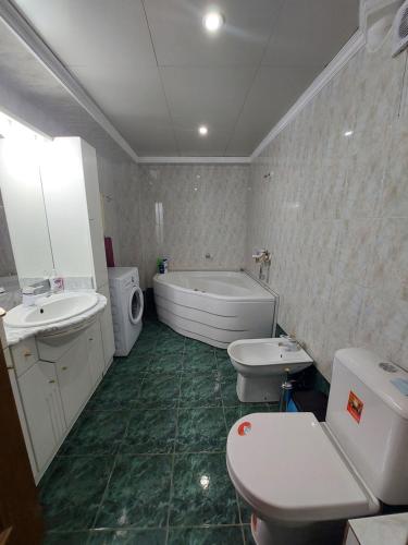 Koupelna v ubytování Boutique Apartments Daniela