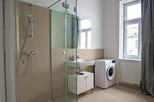 Un baño de Vienna City Apartments Belvedere