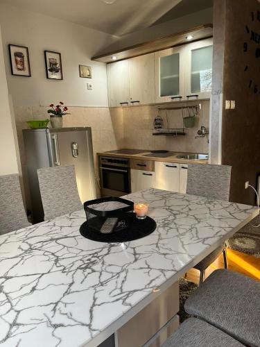 Cuina o zona de cuina de Apartman “MEGI”