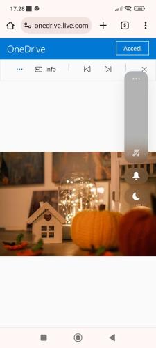 a screenshot of a website with a house on a table at B&B A casa di Carla in Castelsaraceno