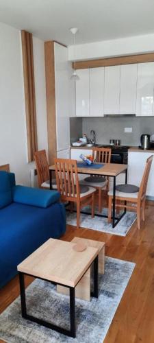 Kuchyň nebo kuchyňský kout v ubytování Apartman UNA - Titova vila