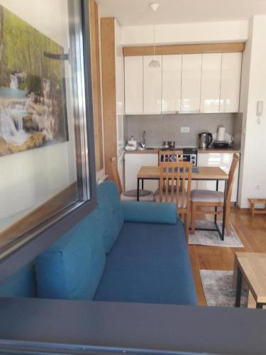 Kuchyň nebo kuchyňský kout v ubytování Apartman UNA - Titova vila