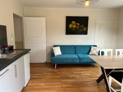 Η κουζίνα ή μικρή κουζίνα στο Gîte Marguerite - Au coeur de la campagne