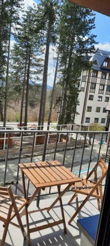 Balkón nebo terasa v ubytování Apartman UNA - Titova vila