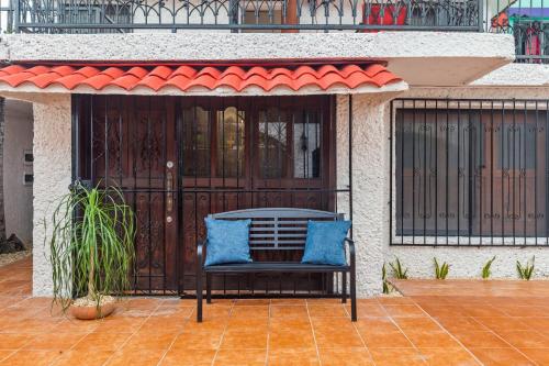 Balkón nebo terasa v ubytování Casa Nance Alojamientos COBA Mercado 28 Smart TV y ADO Centro