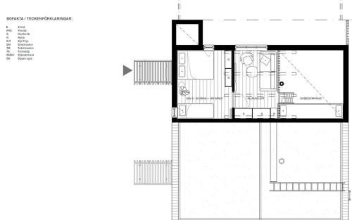 a floor plan of a house at Nordklint Nedre 32 - Ski in-out - Stöten in Sälen
