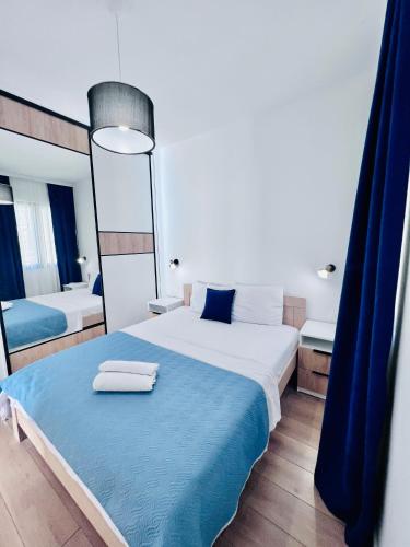 Una cama o camas en una habitación de Kovacevic Apartments