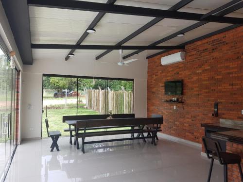 Stolní tenis v ubytování Quinta El Escondido nebo okolí