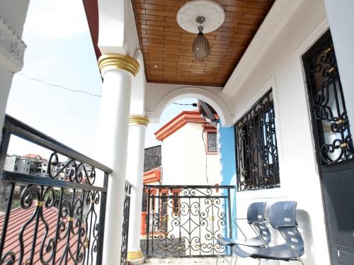 Balkón nebo terasa v ubytování Appartement meublé 3CH Yaoundé Omnisport - Tigson