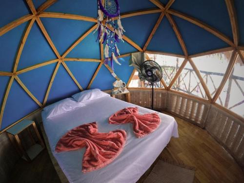 Habitación con cama en yurta en samadhi, en Playa Blanca