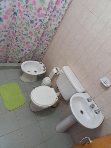 Kylpyhuone majoituspaikassa Depto 2 ambientes temporario