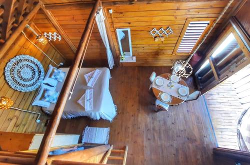 TV/trung tâm giải trí tại Casa na praia - Chalet Paraiso Canoa