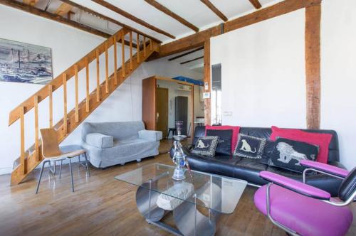 Atico duplex loft Lavapies