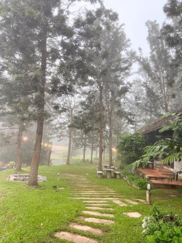 Landskap semula jadi dekat dengan resort