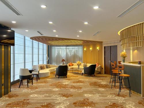 Posezení v ubytování Paddington Hotel Halong Bayview