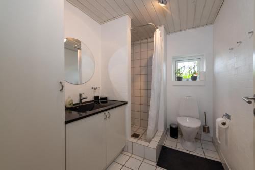 Koupelna v ubytování Bed & Breakfast Horsens - Udsigten
