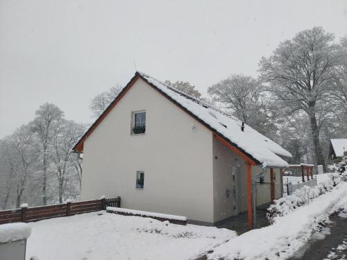 Apartmán Borůvka durante el invierno