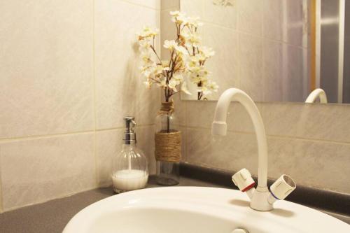 Ванная комната в Soleado apartamento en el corazón de los Pirineos