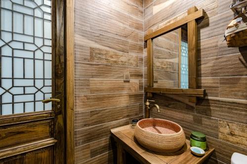 Un baño de Zhangjiajie One city one inn