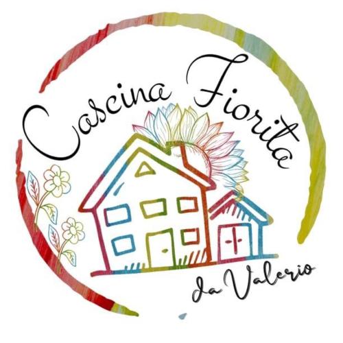 rysunek domu ze słowami gene dom i wioska w obiekcie Camera Privata Glicine w mieście Castellero