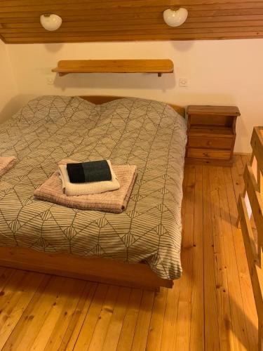 Ένα ή περισσότερα κρεβάτια σε δωμάτιο στο Apartments Nune 2